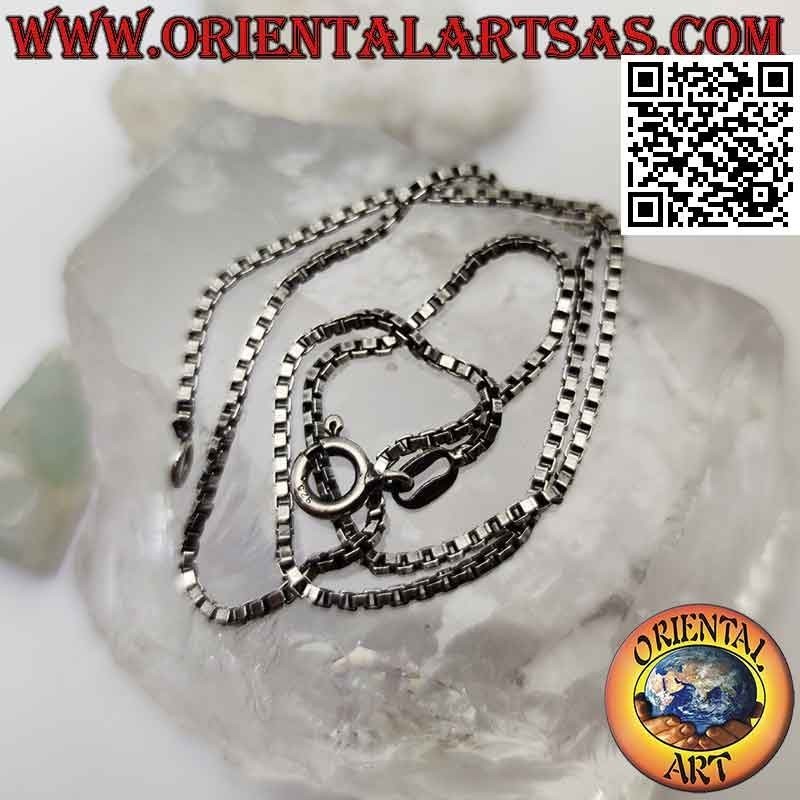 Collier chaîne à maillons "Vénitien" classique en argent 925 ‰, 40 cm x 2 mm