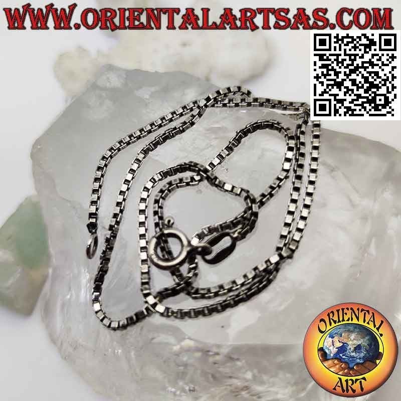 Collier chaîne à maillons "Vénitien" classique en argent 925 ‰, 40 cm x 2 mm