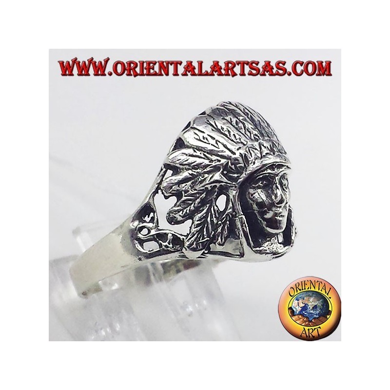Silberring Indianer