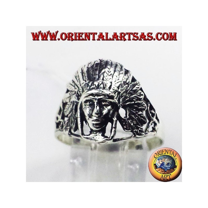 Silberring Indianer