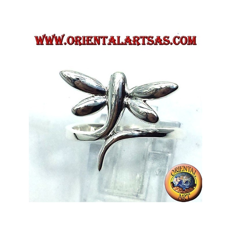 libellules bague en argent