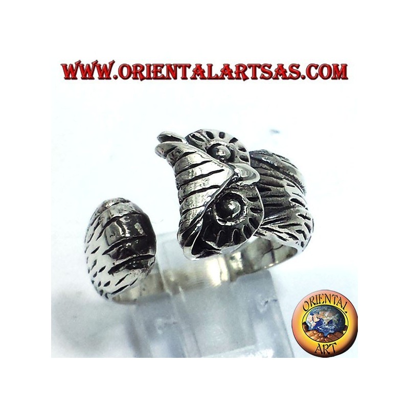 Silberring , Kuvertierung Owl