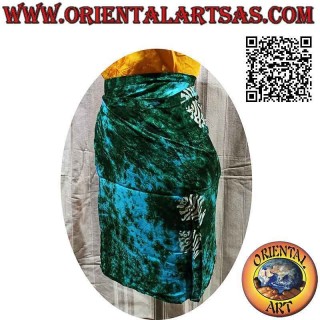 Pareo Minirock-Cover-Up mit Fisch (einfach), Typ 2