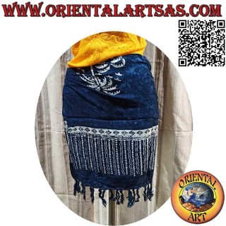 Minigonna pareo copricostume con palme (frange)