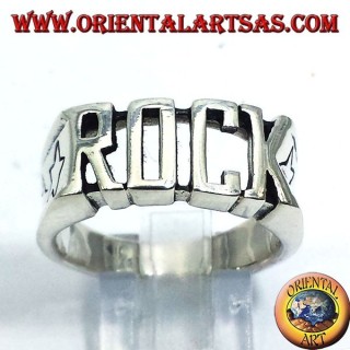 Anello in argento ROCK 