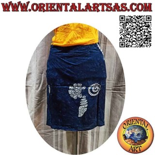 Minirock Pareo-Vertuschung mit Muscheltrio (einfach)