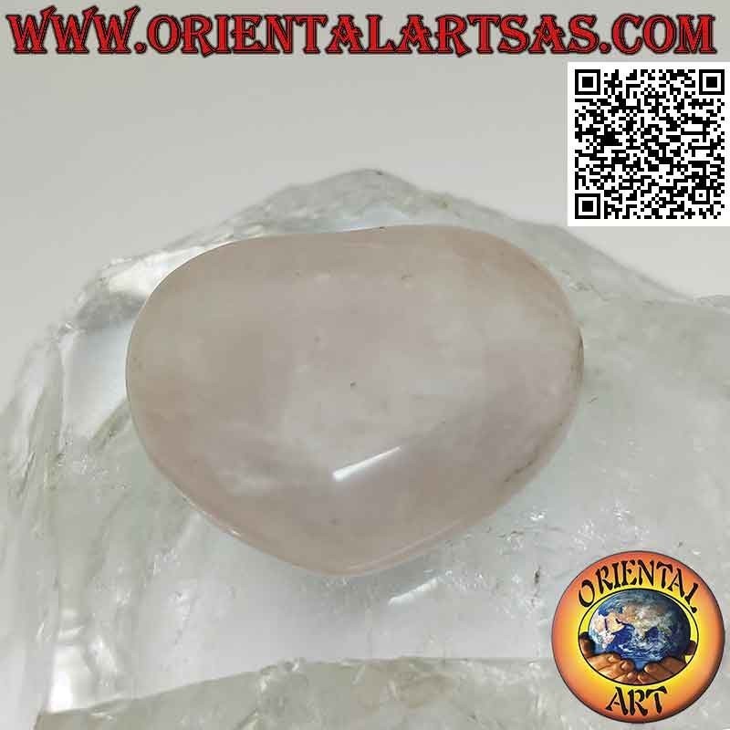 27mm x 32mm Rose Quartz Heart