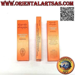 Hochwertiger tibetischer Räucherstäbchen "Vajrayogini" - Meditation (20 Gramm - 20 Stäbchen)