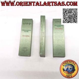 Incienso en barra tibetano de alta calidad "Padmasambhava" - cumplimiento de deseos (20 gramos - 20 barras)