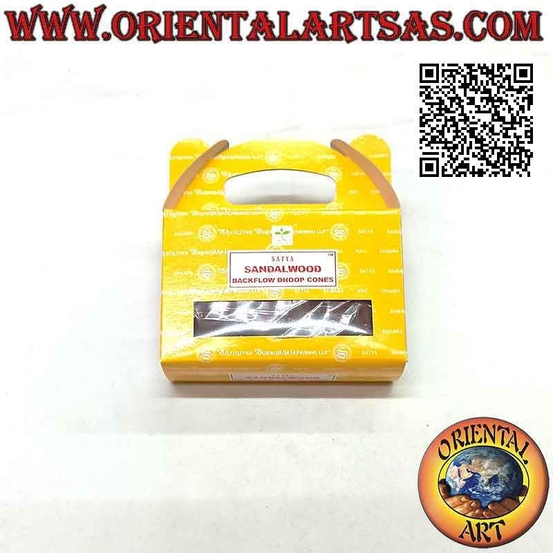 "Sandalwood" cascade incense cones (pack of 24 pieces)