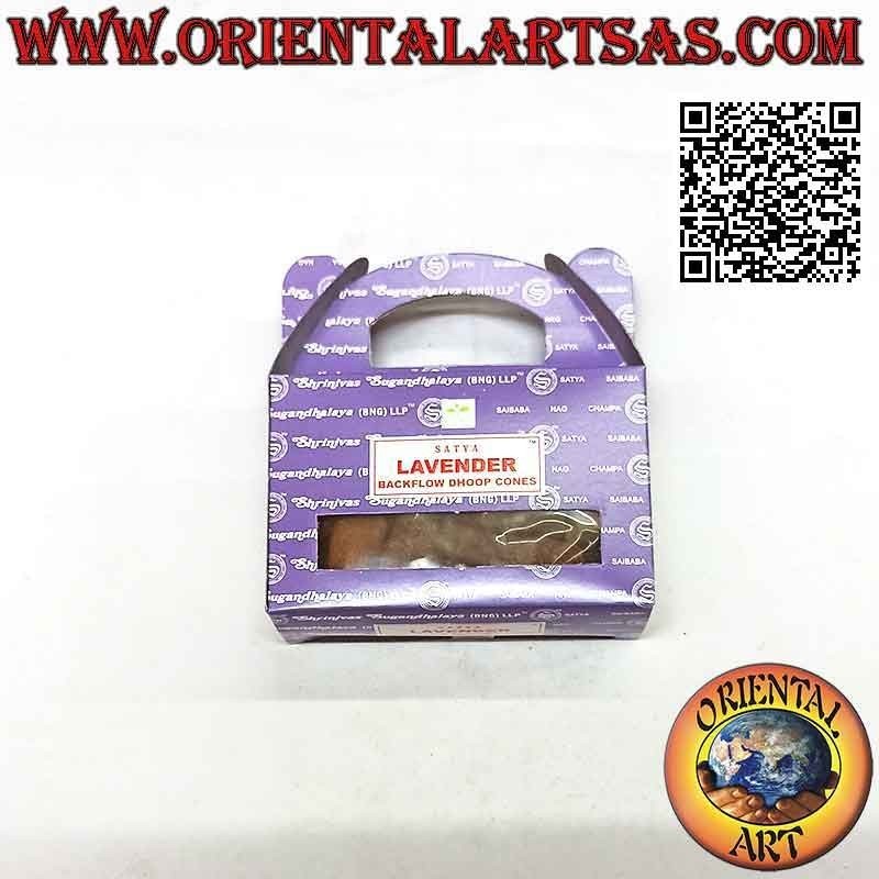 Conos de incienso para cascada de humo "Lavanda" (paquete de 24 piezas)