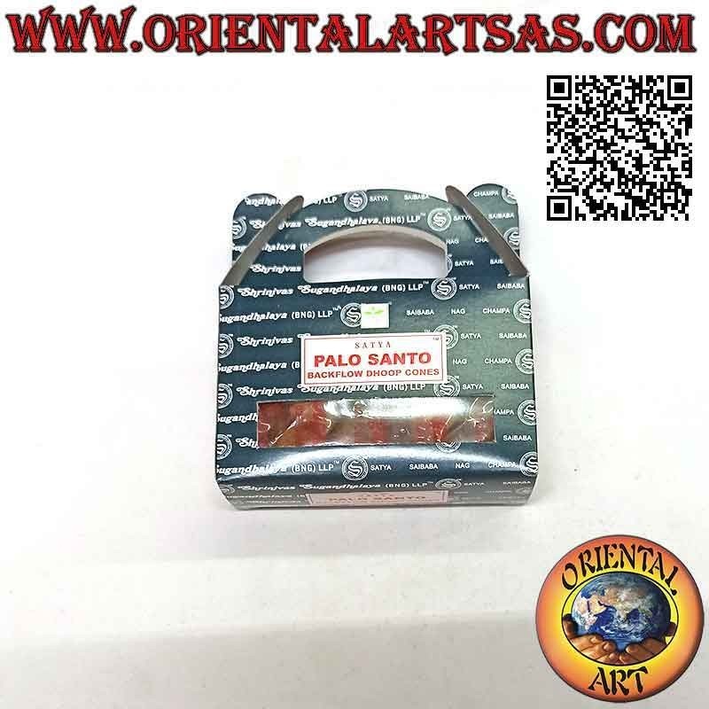 Conos de incienso para cascada de humo en "Palo Santo" (paquete de 24 piezas)