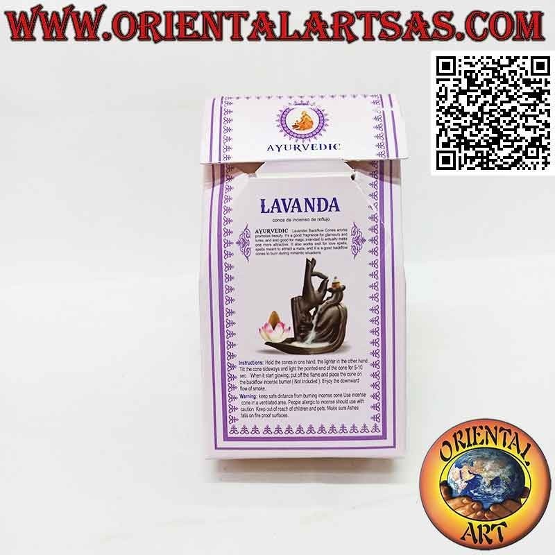 Räucherkegel für Rauchkaskade "Lavendel" (Packung mit 10 Stück)
