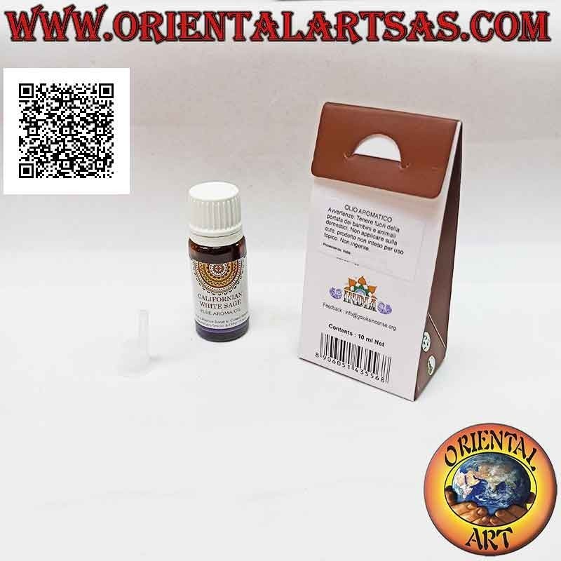 Aceite esencial aromático para difusor: Salvia Blanca de California, 10 ml