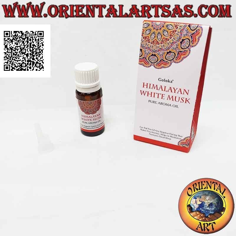Olio essenziale aromatico per diffusore: Muschio Bianco dell'Himalaya, 10 ml