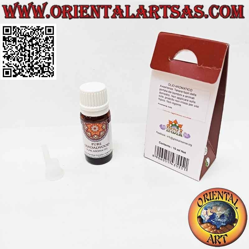 Aromatisches ätherisches Öl für Diffusor: Pure Sandelholz, 10 ml