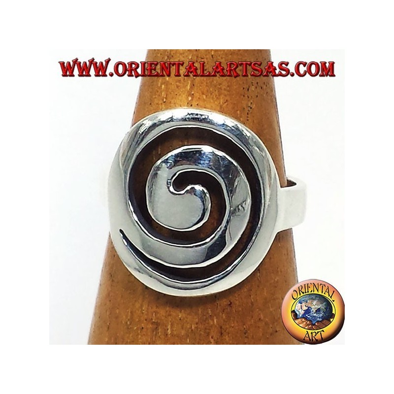 Silber Ring Spirale