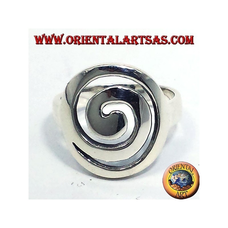 Silber Ring Spirale