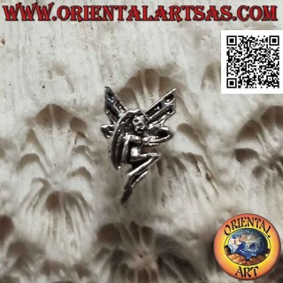 Mini silver earring, the fairy