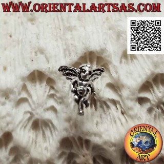 Mini silver earring, the little angel