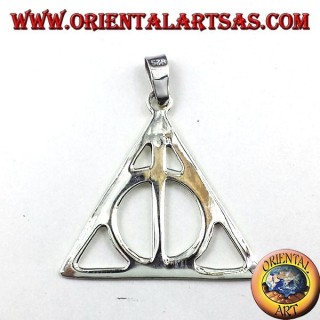 colgante de plata reliquias de la muerte