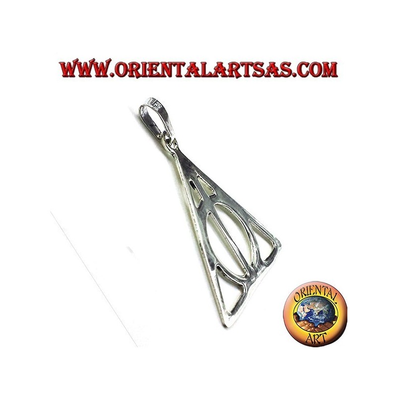 pendentif en argent Reliques de la Mort