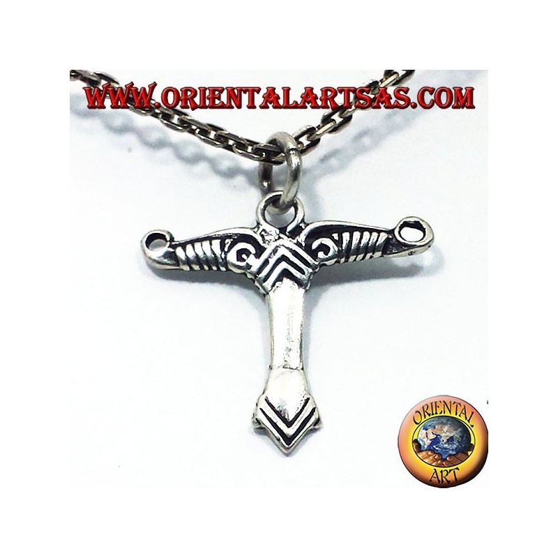 colgante de plata, el Árbol del Mundo (símbolo celta)