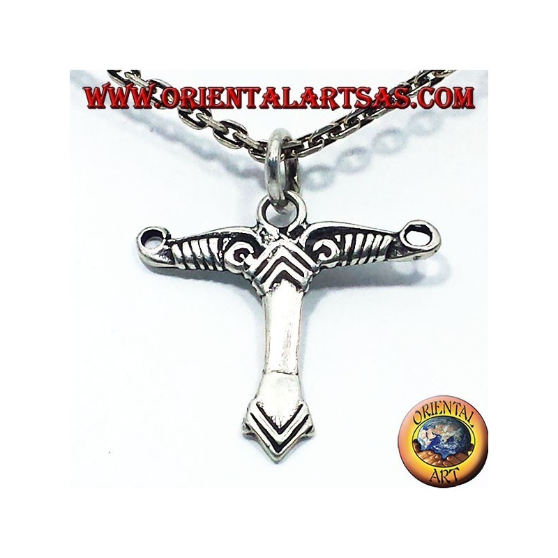 colgante de plata, el Árbol del Mundo (símbolo celta)