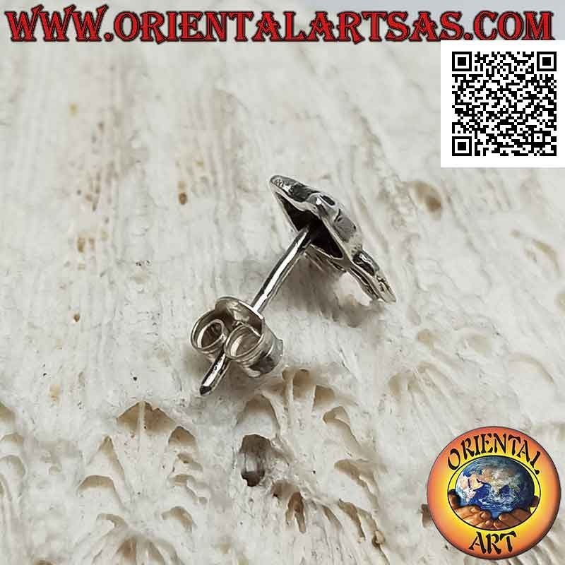 Pendiente de plata mini, el pulpo