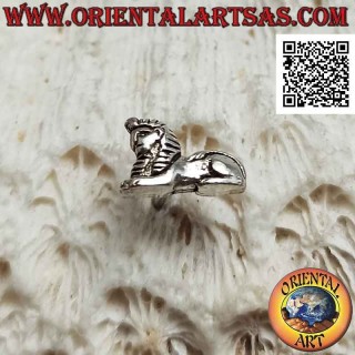 Mini silver earring, the sphinx