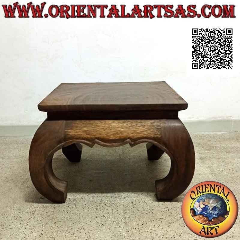 Opium (Opium) Stil Wohnzimmer thailändischer Couchtisch aus massivem Suarholz (50 * 50)