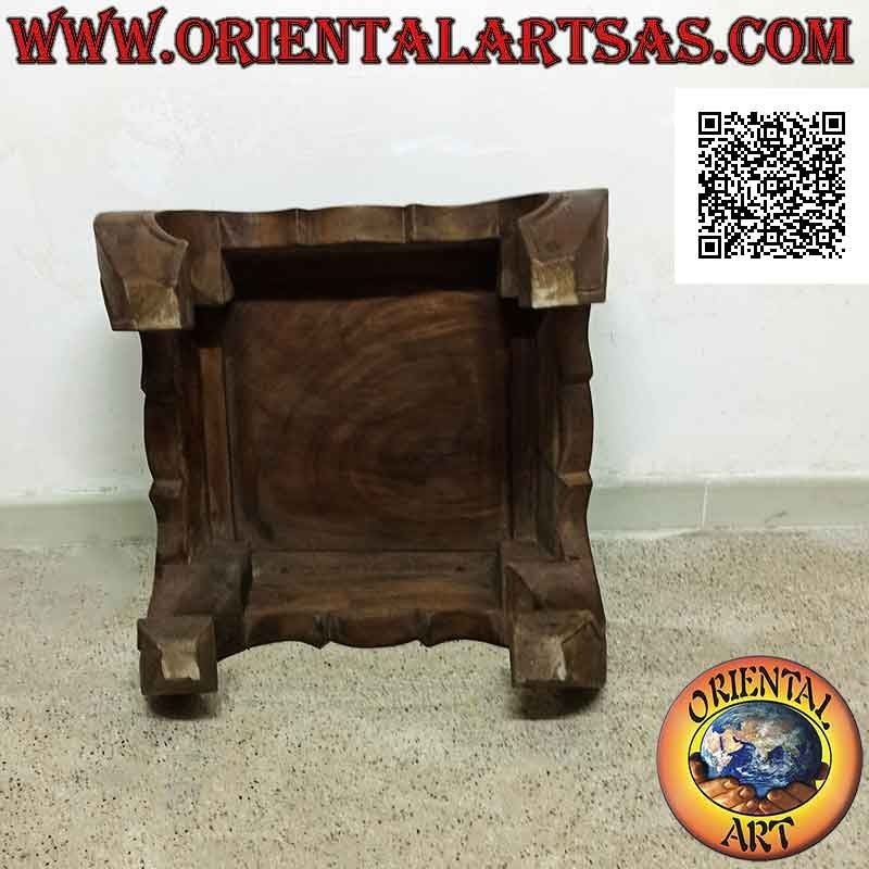 Opium (Opium) Stil Wohnzimmer thailändischer Couchtisch aus massivem Suarholz (50 * 50)