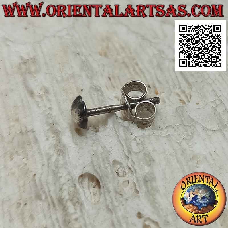 Mini pendiente de plata, el corazón de los enamorados