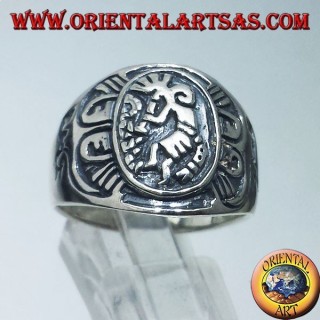 anello in argento Kokopelli