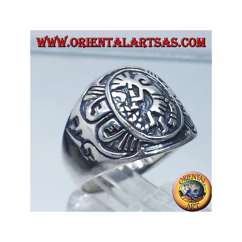 Bague en argent Kokopelli