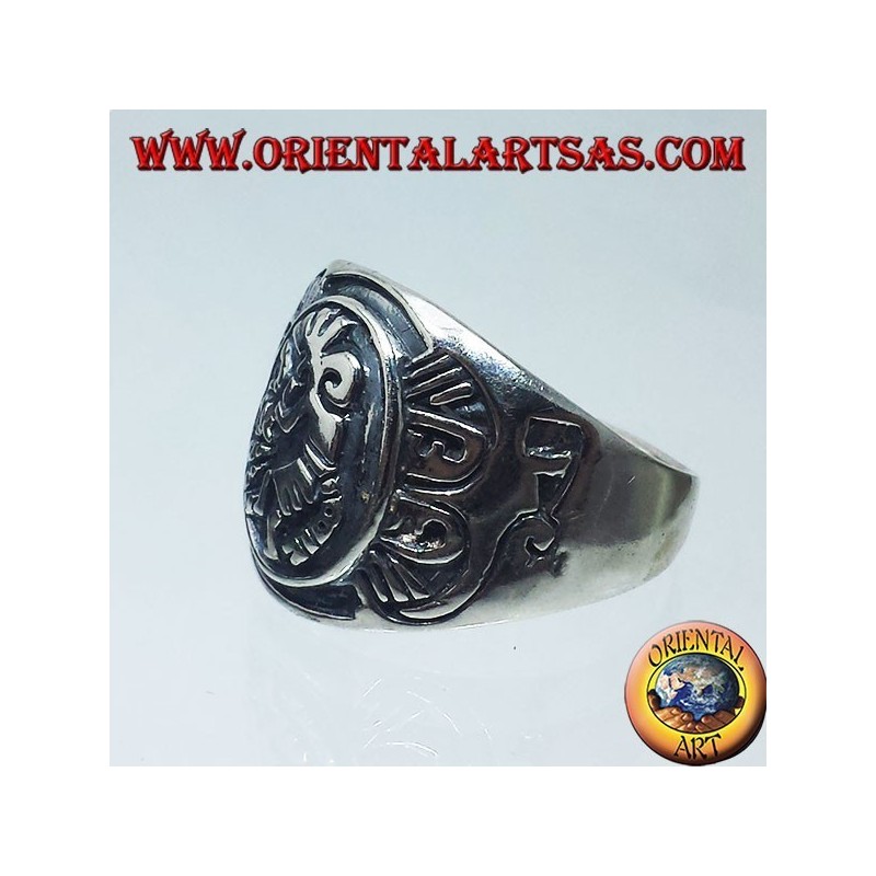 anello in argento Kokopelli
