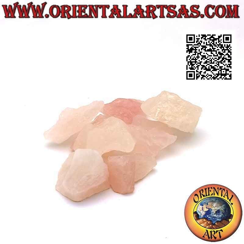Quarzo Rosa grezzo (15 g→30 g)
