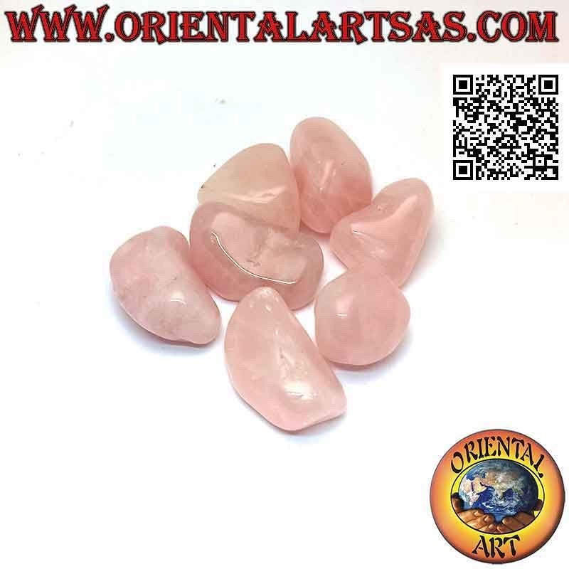 Tumbled rose quartz (large)
