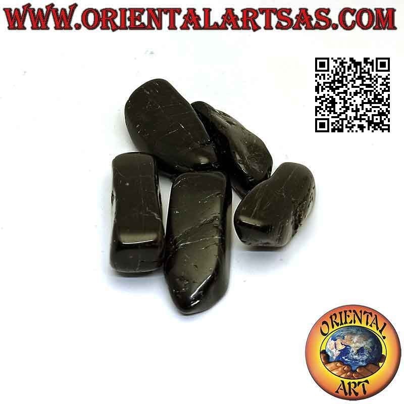 Tumbled black tourmaline (medium)