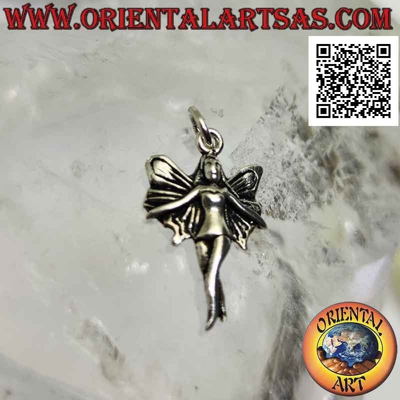 Colgante de plata, el hada del tutú