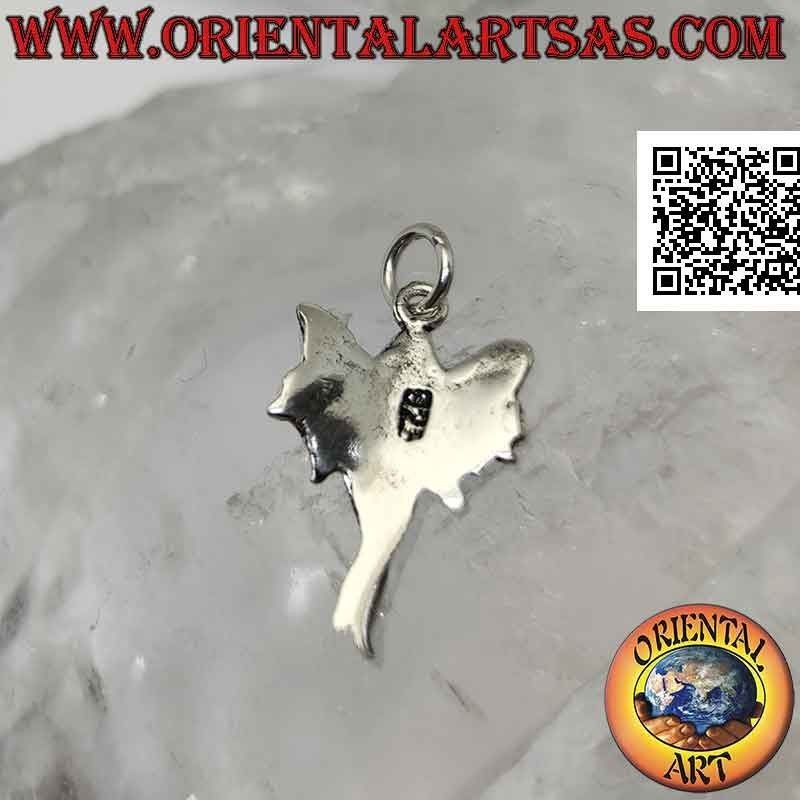 Pendentif en argent, la fée au tutu