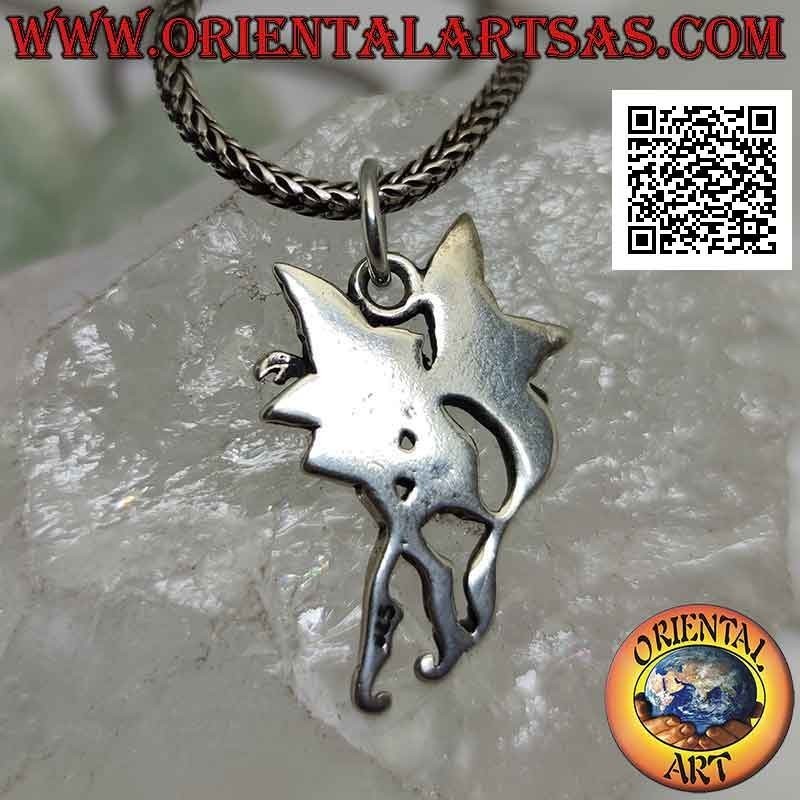 Pendentif en argent, la fée ballerine
