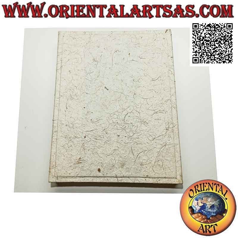 Álbum de fotos de papel de arroz con dos botones de cierre centrales, 40 cm (16x2 hojas de 2)