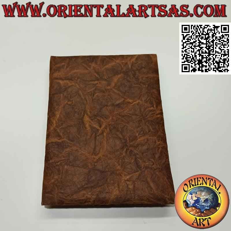 Notizbuch Notizbuch mit Zentralverschluss, aus nepalesischem Reispapier (18 x 13)