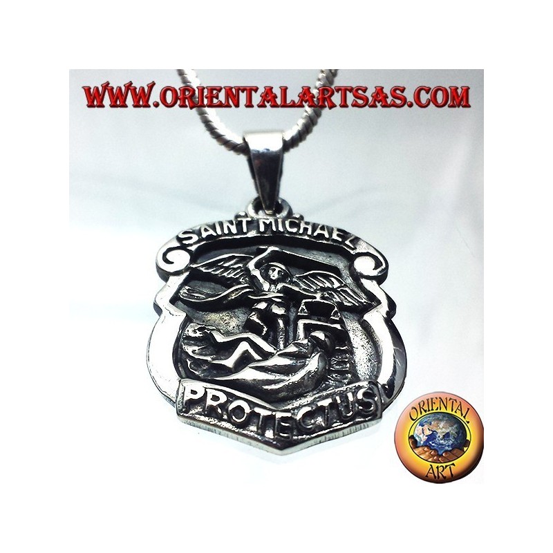 pendentif en argent, San Michele Arcangelo