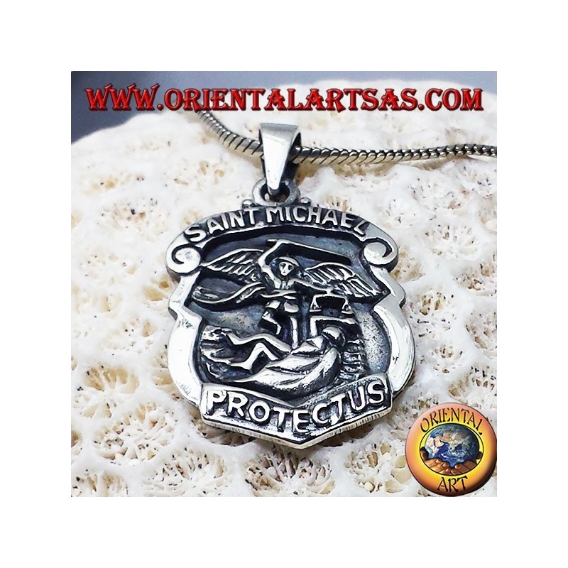 pendentif en argent, San Michele Arcangelo