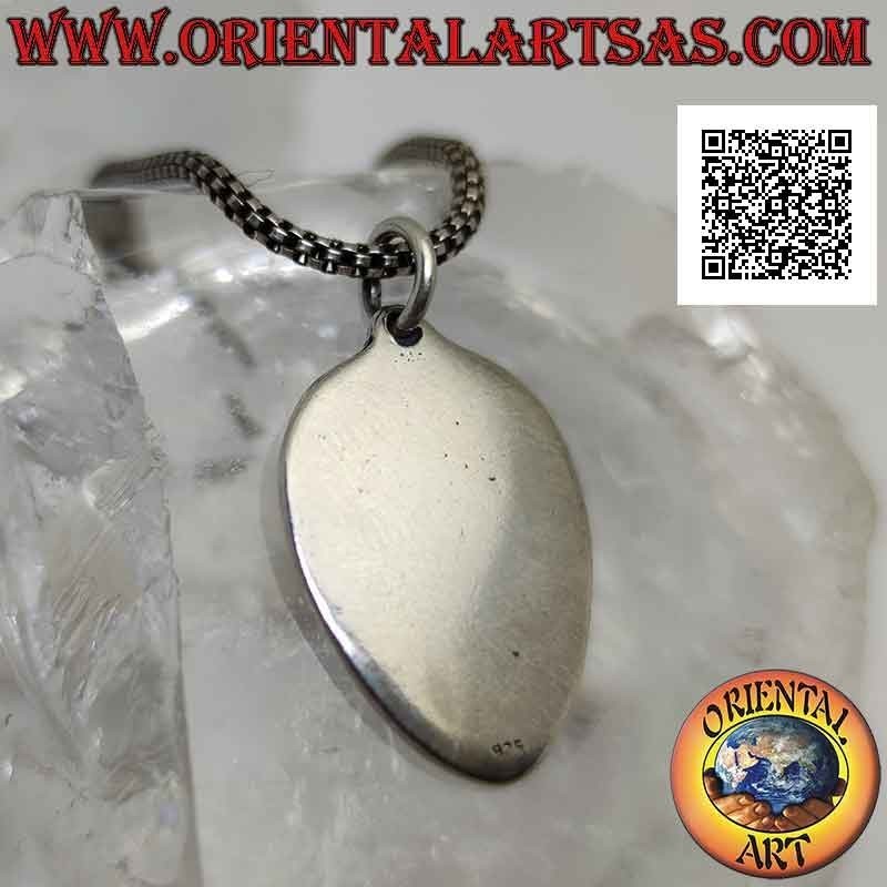 Pendentif en argent, "L'homme vert" (figure celtique symbole de la force de vie)