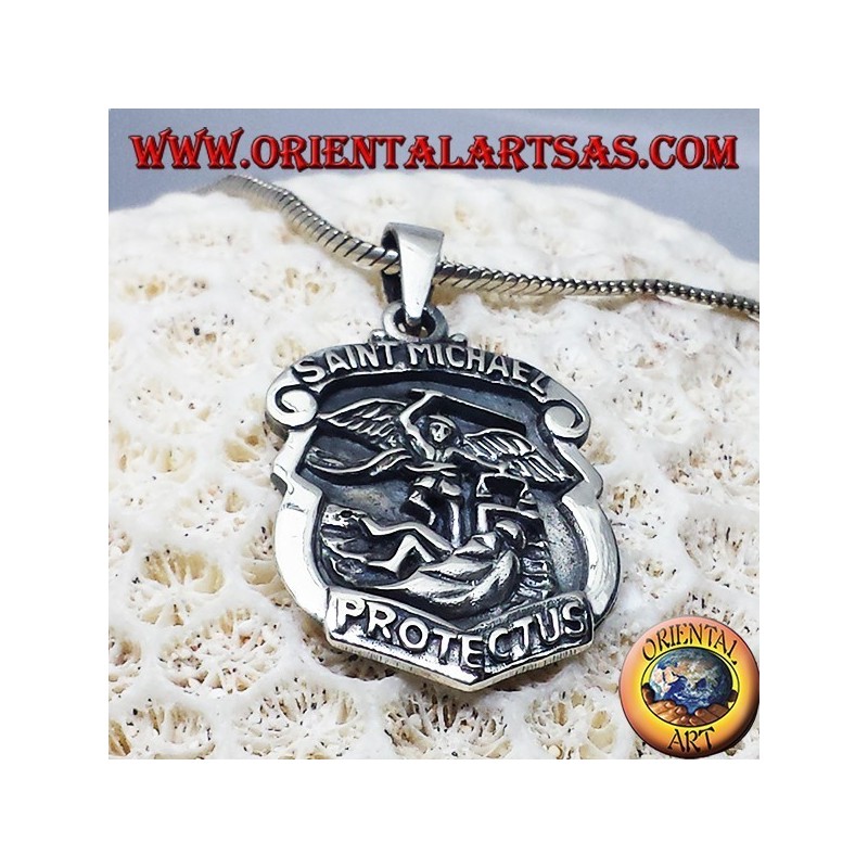 pendentif en argent, San Michele Arcangelo