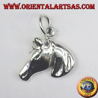 silver pendant horse head