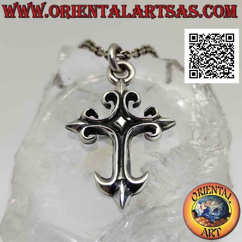 Silver pendant, Alcantara or Calatrava cross